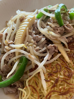 タケノコと豚肉のあんかけカリカリ焼きそば-レシピのメイン写真