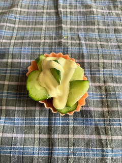 簡単お弁当きゅうりサラダ-レシピのメイン写真