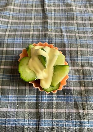 簡単お弁当きゅうりサラダ-レシピのメイン写真