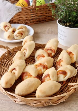 こねない★大豆粉と米粉のベーコンエピ-レシピのメイン写真