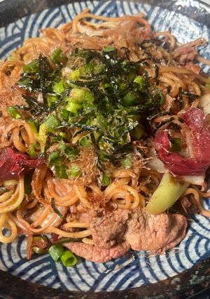 しば漬け焼きそば-レシピのメイン写真