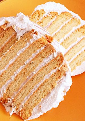 ビスケットのケーキ-レシピのメイン写真
