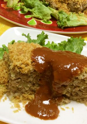 氷コンニャクでヘルシーメンチカツ-レシピのメイン写真