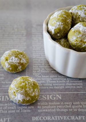 抹茶とホワイトチョコのクッキー-レシピのメイン写真