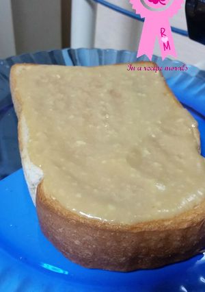 黒蜜クリームチーズクリームトースト！-レシピのメイン写真