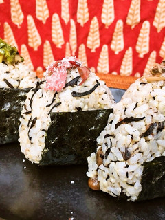 お弁当にオススメひじきおにぎり-レシピのメイン写真