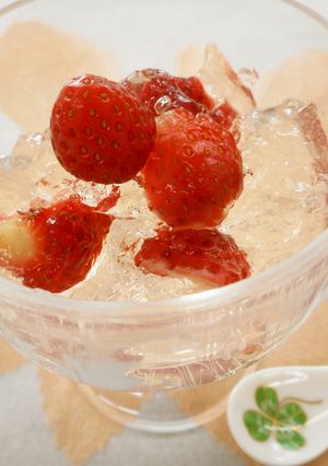 めっけもん♪簡単!!いちごゼリー★-レシピのメイン写真
