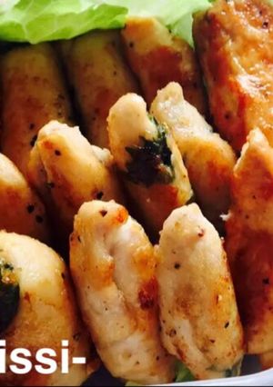 簡単☆ コストコ鶏胸肉の大葉巻き！-レシピのメイン写真