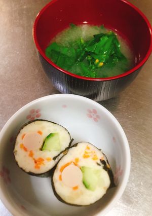 co-op魚肉ソーセージで海苔巻き春弁当-レシピのメイン写真