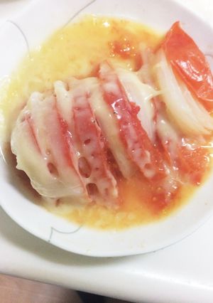 簡単！新玉ねぎとトマトのチーズ乗せ-レシピのメイン写真