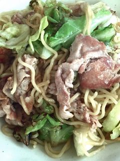 ゆず胡椒風味の焼きそば-レシピのメイン写真
