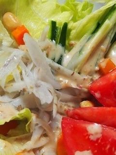 和風サラダ~ごまドレ和え-レシピのメイン写真