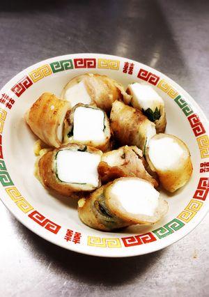簡単！肉巻きはんぺん-レシピのメイン写真