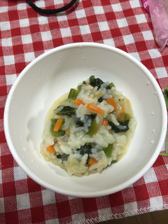 離乳食 中期 野菜おじや-レシピのメイン写真