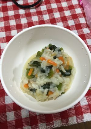 離乳食 中期 野菜おじや-レシピのメイン写真