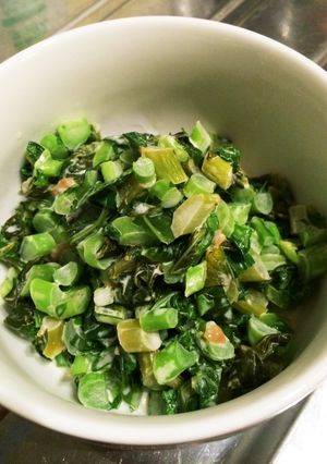 大根菜の梅マヨ和え-レシピのメイン写真