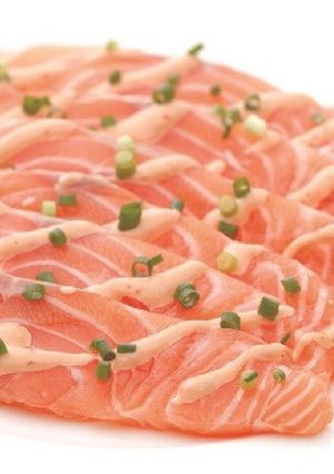 サーモンの豆板醤マヨネーズソース-レシピのメイン写真