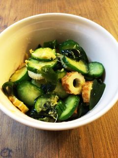甘さ控えめ目☆生姜のさっぱり酢の物-レシピのメイン写真