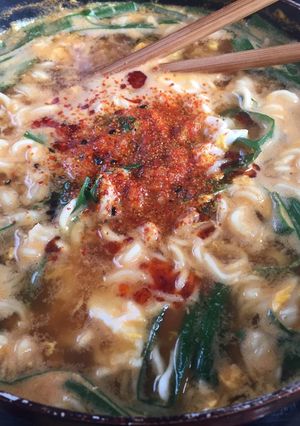 インスタントラーメンアレンジ-レシピのメイン写真