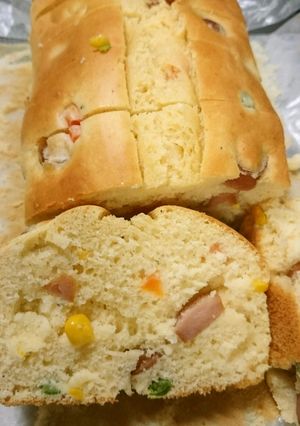 ミックスベジとウインナー＊ケークサレ-レシピのメイン写真