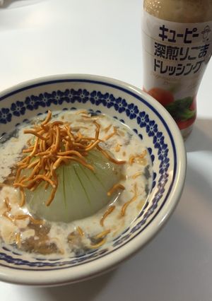 玉ねぎまるごとゴマパリスープ-レシピのメイン写真