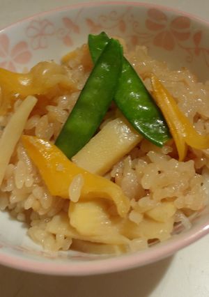 筍とあおやぎ貝の炊き込みご飯-レシピのメイン写真