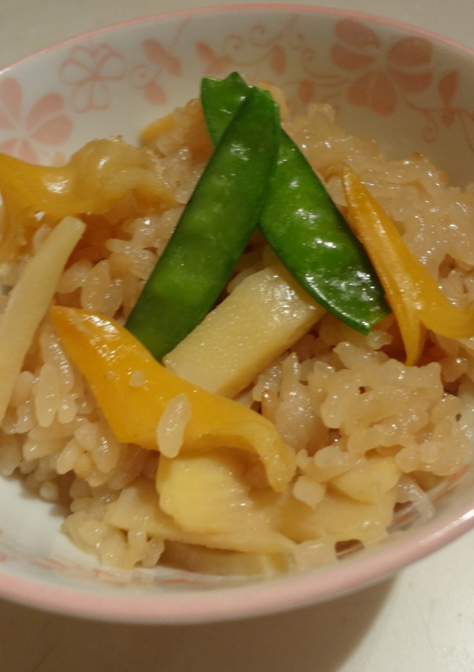 筍とあおやぎ貝の炊き込みご飯-レシピのメイン写真