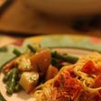 チェリートマトのパスタ