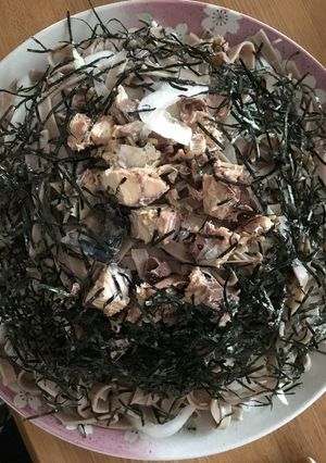さば缶と そばのサラダ-レシピのメイン写真