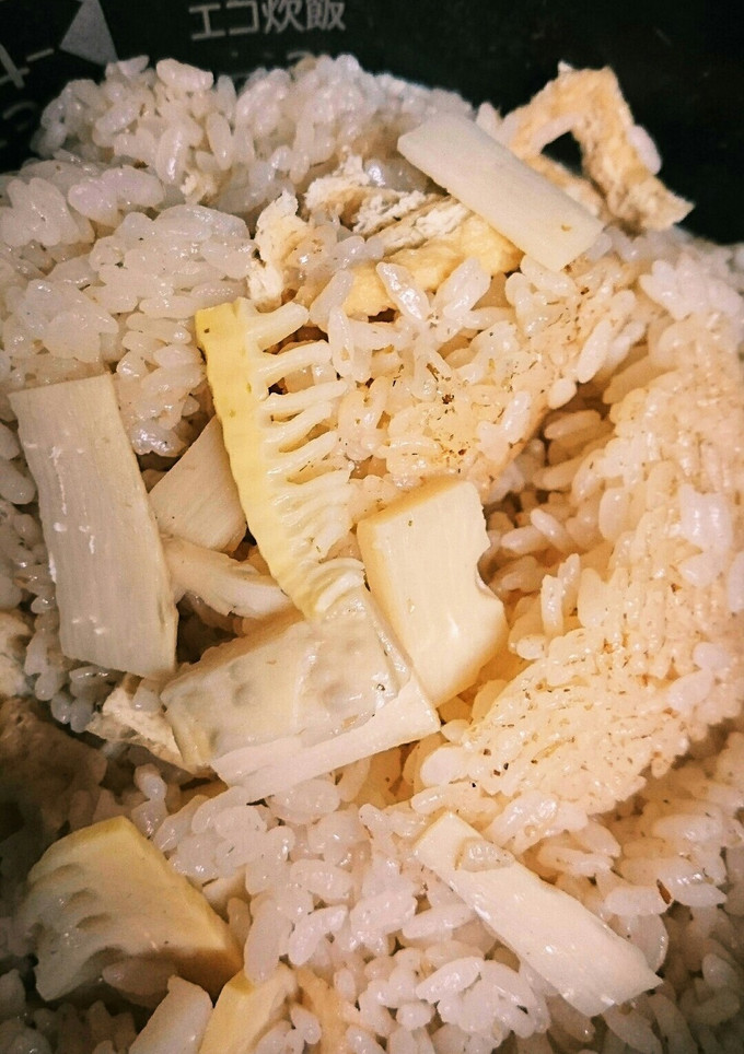 茅の舎だしで筍ご飯-レシピのメイン写真