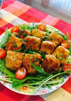 厚揚げ豆腐の肉巻きステーキ-レシピのメイン写真