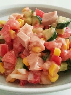 ★ハンバーグ屋さんのコーンサラダ★-レシピのメイン写真