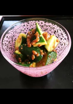 しょうゆ麹を使う~なんちゃってもろきゅう-レシピのメイン写真
