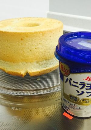 バニラヨーグルトシフォンケーキ-レシピのメイン写真