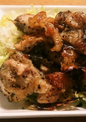 鶏もも肉のレモンペッパー唐揚げ-レシピのメイン写真