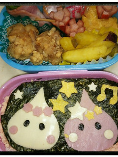 キャラ弁♪ちょー簡単☆ほっぺちゃん弁当♪-レシピのメイン写真