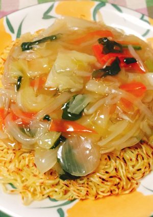 簡単にひと手間感を演出！あんかけ焼きそば-レシピのメイン写真
