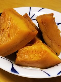 簡単!美味しい♪かぼちゃの煮付け-レシピのメイン写真