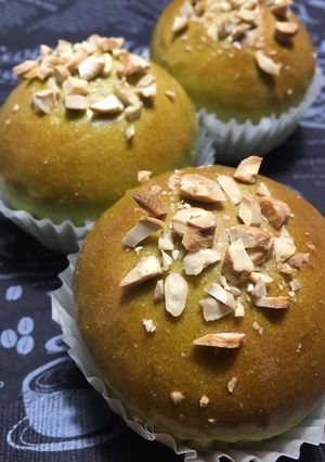 グリーン鮮やか！ほうれん草パン-レシピのメイン写真