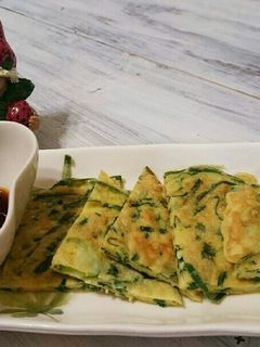 お好み焼きの粉で ねぎ焼き✨-レシピのメイン写真