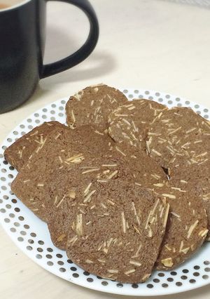 卵不使用のやさしいココアクッキー-レシピのメイン写真