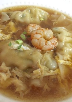 餃子スープ♪酸辣湯風味-レシピのメイン写真