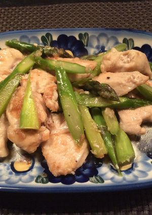⭐︎アスパラとチキンの中華炒め-レシピのメイン写真