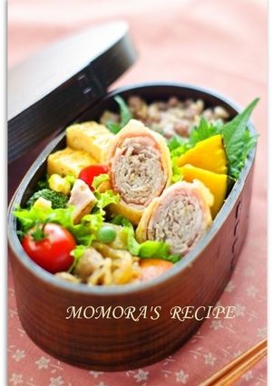 簡単お弁当♬揚げない柔らか豚コマとんかつ-レシピのメイン写真