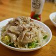 まるごとキャベツともやしの冷しゃぶサラダ