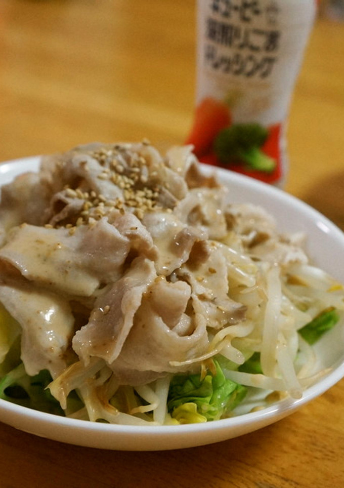 まるごとキャベツともやしの冷しゃぶサラダ-レシピのメイン写真