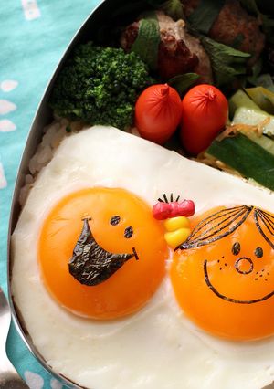 ミスターメンリトルミスのキャラ弁-レシピのメイン写真