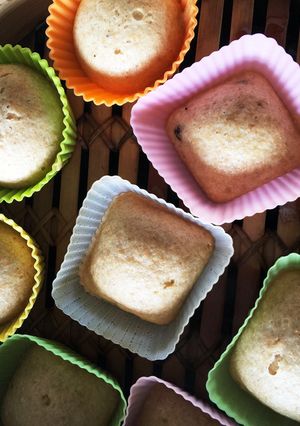 黒糖とレーズンの蒸しパン-レシピのメイン写真