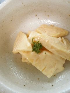 めっけもん♪たけのこの梅マヨ和え-レシピのメイン写真