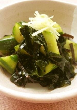 カンタン♪わかめときゅうりの和え物-レシピのメイン写真